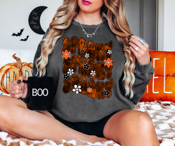 Spooky Electric Repeat DTF Print