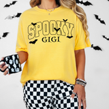 Personalized Spooky Outline DTF Print