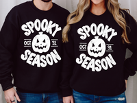 Spooky Season Oct 31 Jack-O-Lantern DTF Print