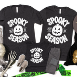 Spooky Season Oct 31 Jack-O-Lantern DTF Print