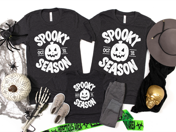Spooky Season Oct 31 Jack-O-Lantern DTF Print