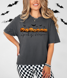 Spooky Season Pumpkin Row DTF Print