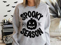 Spooky Season Oct 31 Jack-O-Lantern DTF Print