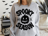 Spooky Season Oct 31 Jack-O-Lantern DTF Print