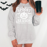 Spooky Season Grunge Square Screen Print Transfer