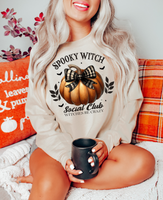 Spooky Witch Club 01 DTF Print