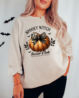 Spooky Witch Club 01 DTF Print