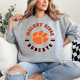 Walnut Ridge Bobcats Circle Team DTF Print