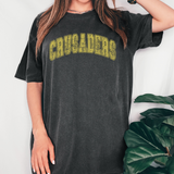 Crusaders Distressed Arch DTF Print