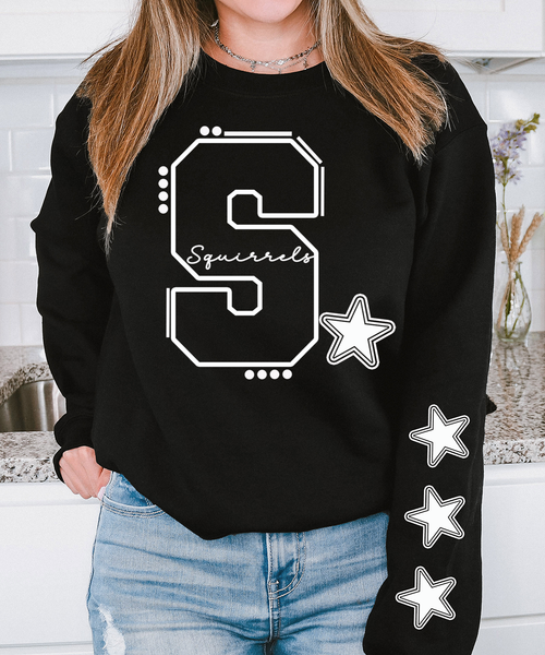 Squirrels Alpha Star 06 DTF Print