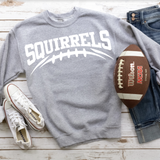 Squirrels Football Arched DTF Print