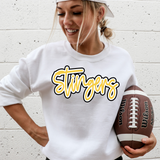 Stingers Outline DTF Print