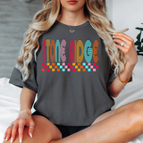 Stone Ridge Checker Doodle DTF Print