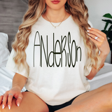 Straight Narrow Anderson DTF Print