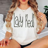 Straight Narrow Reds DTF Print