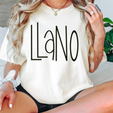 Straight Narrow Llano DTF Print