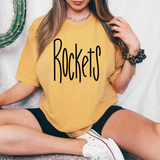 Straight and Narrow Rockets DTF Print