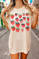 Strawberries DTF Print