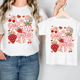 Strawberry Coquette DTF Print