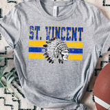 Grunge St Vincrnt DTF Print