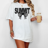 Summit Coquette Checker Bow DTF Print