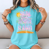 Sun Salt Sand DTF Print