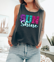 Sunshine Faux Sequin DTF Print