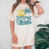 Retro Sunshine On My Mind DTf Print