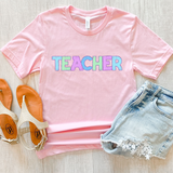 Back To School Occupations Pastel Bookworm DTF Print