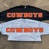 Cowboys Team Banner DTF Print