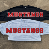 Mustangs Team Banner DTF Print