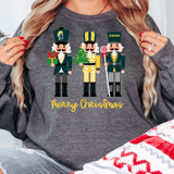 Go Warriors Mascot Nutcracker Trio DTF Print
