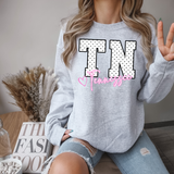 Faux Glitter Tennessee Doodle DTF Print