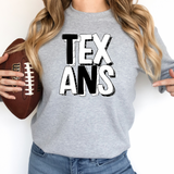 Texans TUX deluxe dtf print