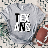 Texans TUX deluxe dtf print