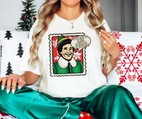 Elf Christmas Stamp DTF Print