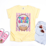 Dumplings Stripes Back To School DTF Print