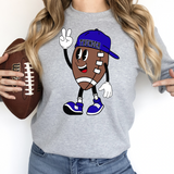Thunder Football Guy DTF Print