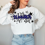 Thunder Retro Star DTF Print