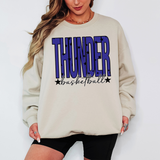 Thunder Basketball Star Power Team Sports DTF Print