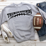 Thunderbirds Football Arched DTF Print