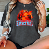 Thunderbirds Splash Basketball DTF Print