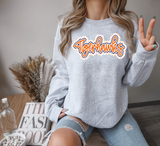 Tigerhawks Outline DTF Print