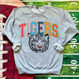 Rainbow Tigers DTF Print