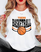 Tigers Basketball DTF Print