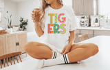 Tigers Colorful DTF Print
