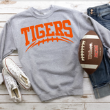 Tigers Football Arched DTF Print