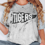 Tigers Watercolor Pennant DTF Print