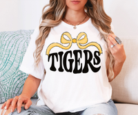 Tigers Ribbon DTF Print