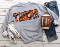 Sequin Effect Tigers DTF Print